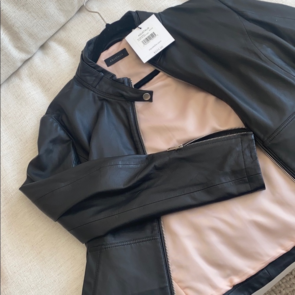 Leather jacket